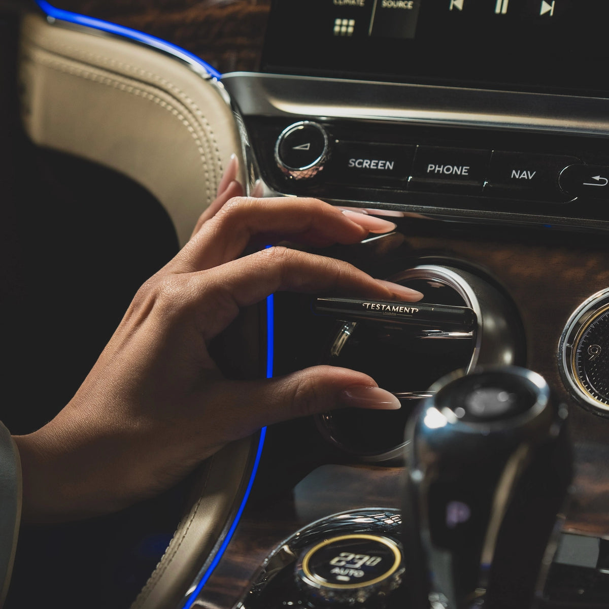 Sleek Car Diffuser — Sin Poetry